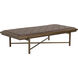 Kayla Vintage Cognac Bench